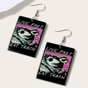 Live Fast Earrings
